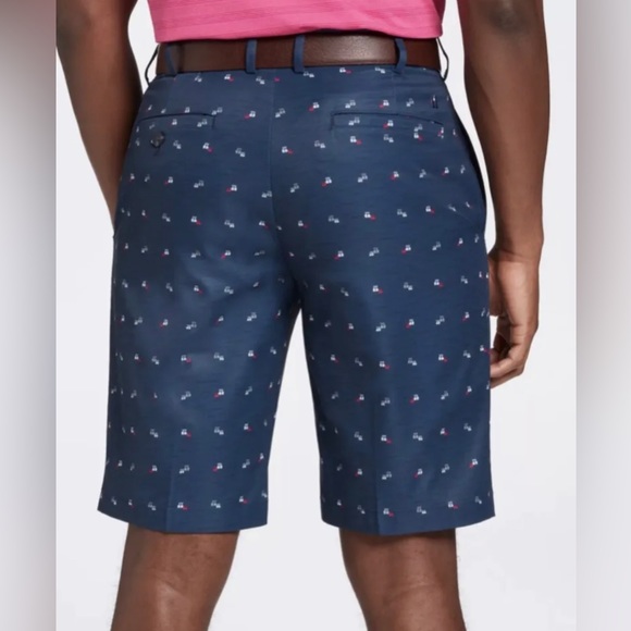 NWT Men's Walter Hagen Perfect 11 Majors Golf Shorts Size 30 Navy Inseam 10” - Picture 2 of 10